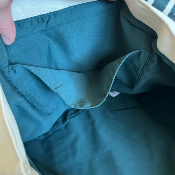 Victoria's Secret PINK Logo Canvas Tote Bag Side Pockets New 2004! - Picture 7 of 12